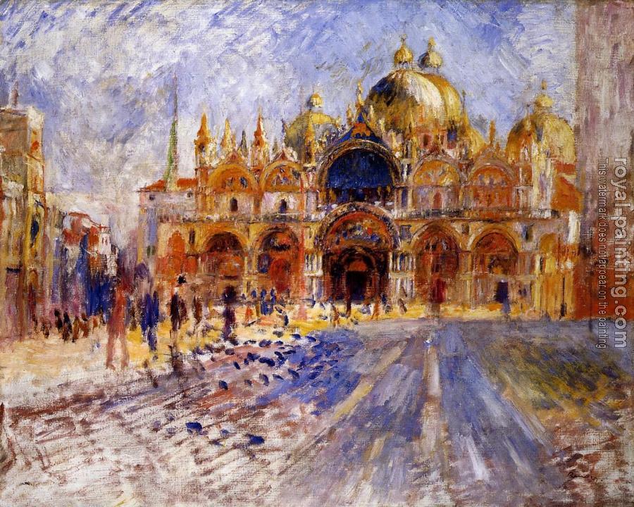 Pierre Auguste Renoir : Piazza San Marco, Venice